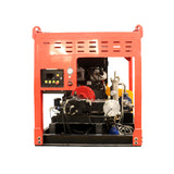 Ultra high pressure diesel driven water jetting cleaner