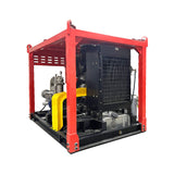 Ultra high pressure diesel driven water jetting cleaner